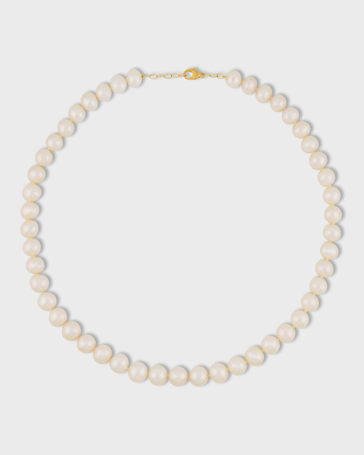 Ocean 10mm Classic Round Pearl Necklace