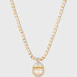 Ocean South Sea Bi Color Opal Pearl Necklace