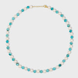 Ocean Connection Jumbo Pearl Turquoise Sphere Necklace