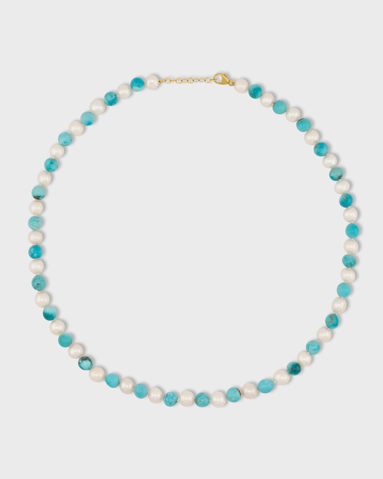 Ocean Connection Jumbo Pearl Turquoise Sphere Necklace