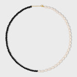 Union Spinel Vertical Pearl Necklace