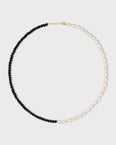 Ocean Union Spinel Vertical Pearl Necklace
