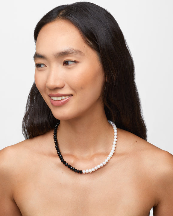Ocean Union Spinel Jumbo Pearl Necklace