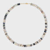 Soleil Lightening Ridge Denim Opal Necklace