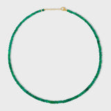 Soleil Mini Emerald Opal Necklace