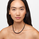 Soleil Mini Black Opal Necklace