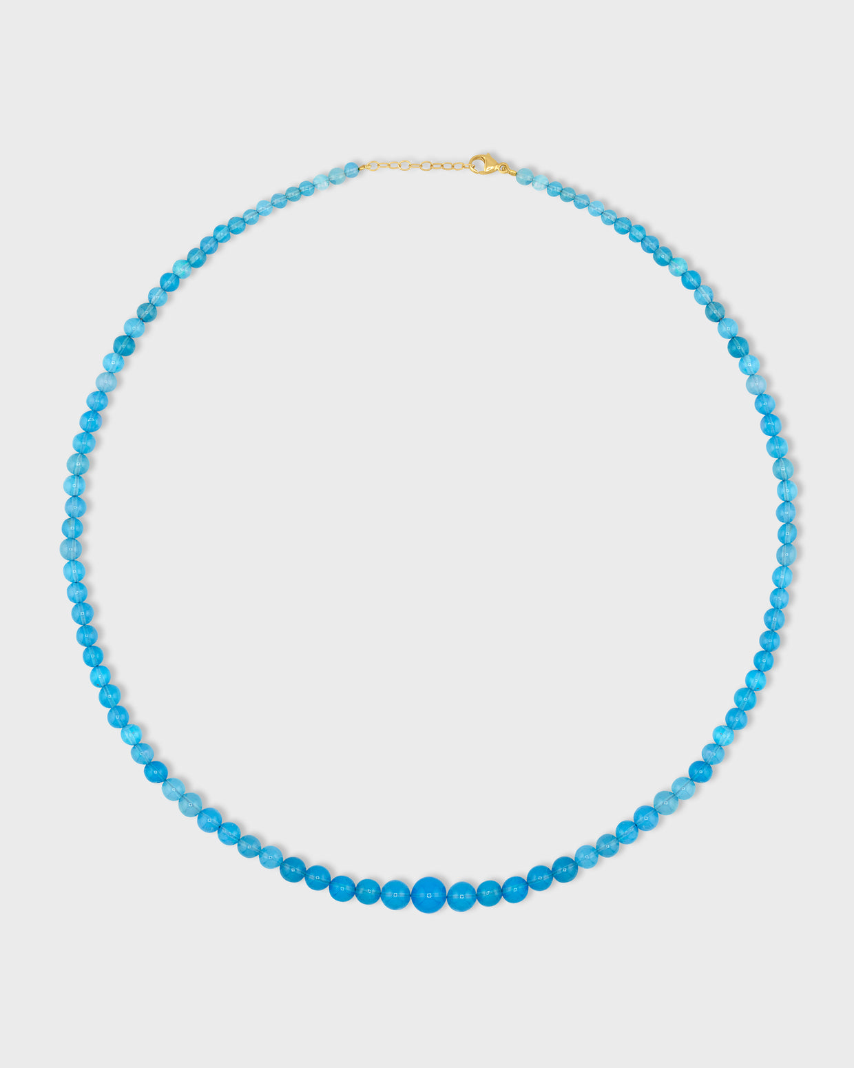 Soleil Paraiba Blue Opal Sphere Necklace