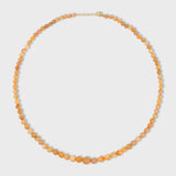 Soleil Caramel Opal Sphere Necklace