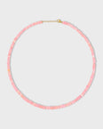 Soleil Pink Faceted Large Opal Necklace