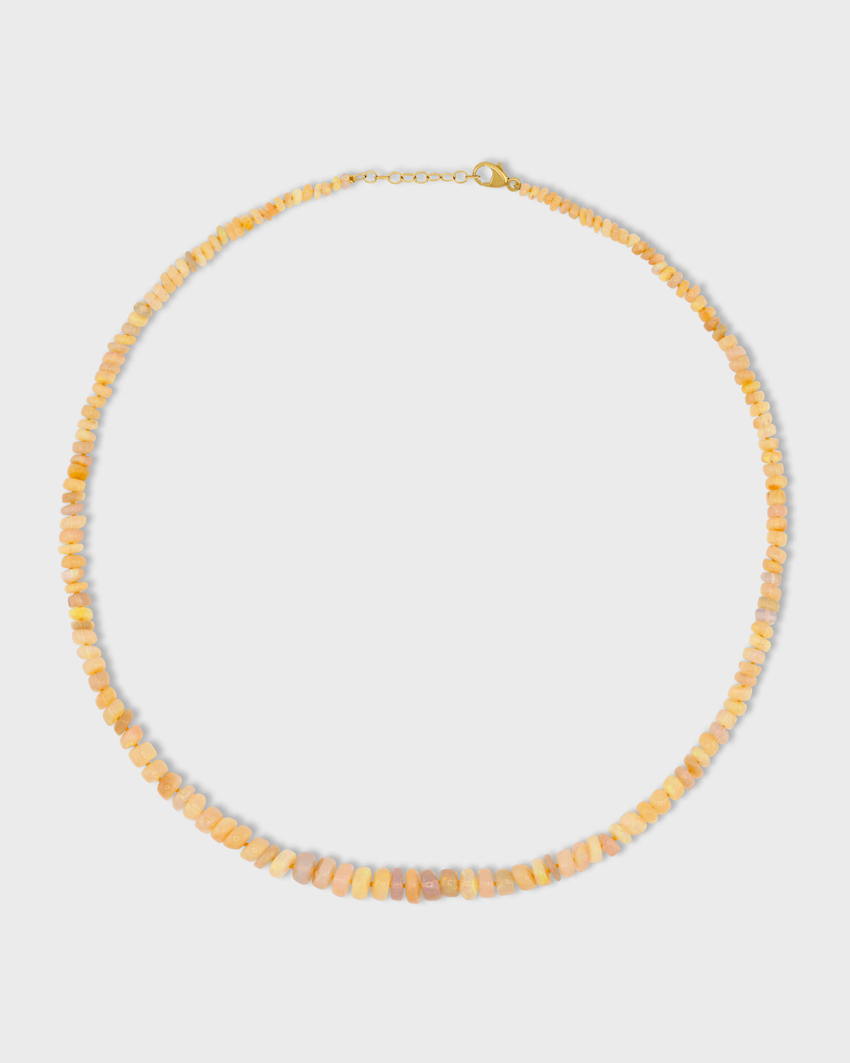 Soleil Graduated Caramel Opal Necklace