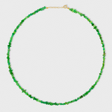 Soleil Green Pebble Opal Necklace