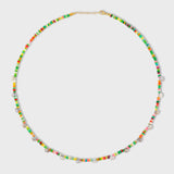 Soleil Rainbow Opal Labradorite Candy Drops Necklace