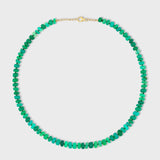 Men's Soleil Jumbo Green Opal Necklace