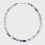 Jumbo Rainbow Fluorite Necklace