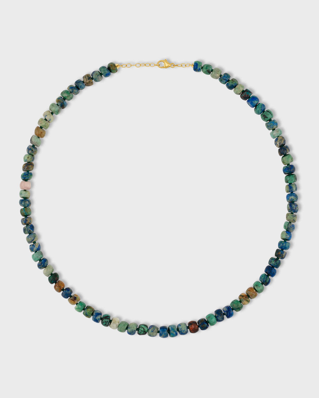 Oracle Chrysocolla Crystal Necklace