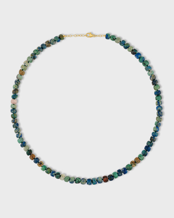 Oracle Chrysocolla Crystal Necklace