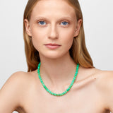 Oracle Chrysoprase Crystal Necklace