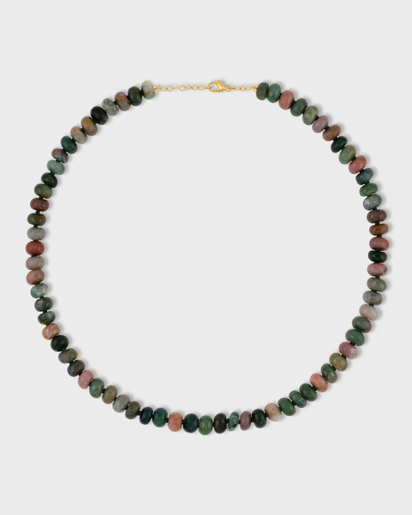 Oracle Moss Agate Crystal Necklace