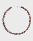 Oracle Chocolate Moonstone Crystal Necklace