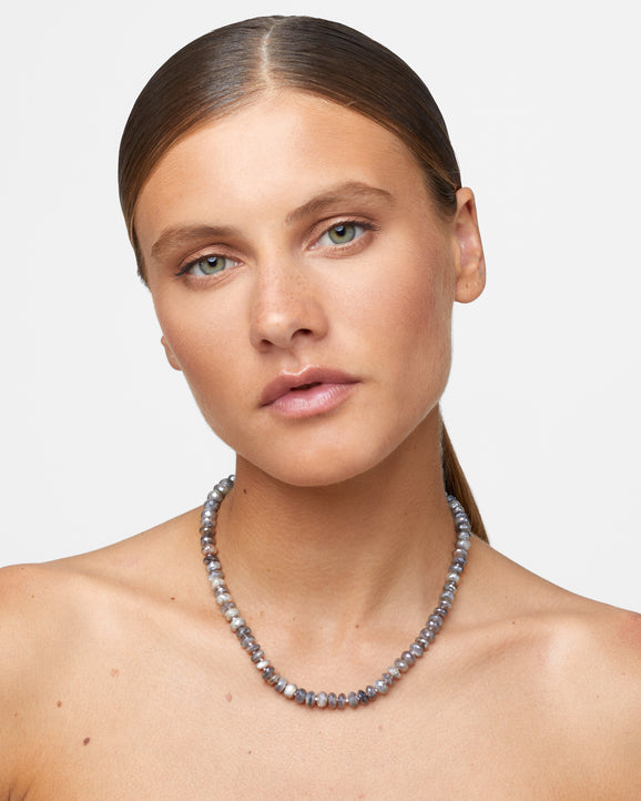 Oracle Mystic Labradorite Crystal Necklace