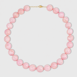 Oracle Pink Opal Sphere Necklace