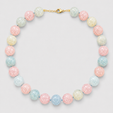 Oracle Jumbo Morganite Sphere Necklace