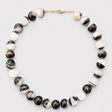 Oracle Zebra Quartz Sphere Necklace