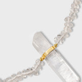 Oracle Crystal Quartz Crystal Charm Necklace