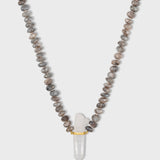 Oracle Mystic Labradorite Crystal Charm Necklace