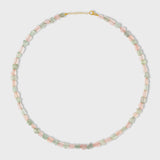 Gaia Rose Quartz & Green Amethyst Gemmy Necklace