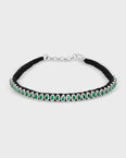 Chakra Skinny Emerald Diamond Collar