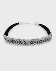 Chakra Regal Blue Sapphire Diamond Collar