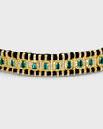 Chakra Emerald Diamond Collar