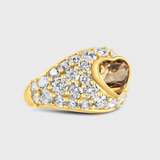 Aura Eclipse Sapphire Diamond Ring