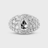 Aura Eclipse Rose Cut Diamond Ring