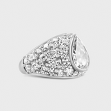 Aura Eclipse Rose Cut Diamond Ring