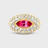 Aura Eclipse Mahenge Spinel Diamond Ring