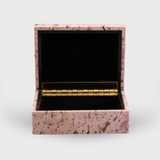 Rhodochrosite Jewelry Box with Hinge