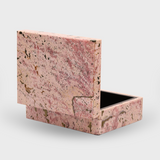 Rhodochrosite Jewelry Box with Hinge