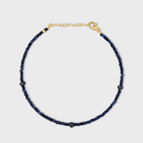 Men's Arizona Blue Sapphire Precious Diamond Bracelet