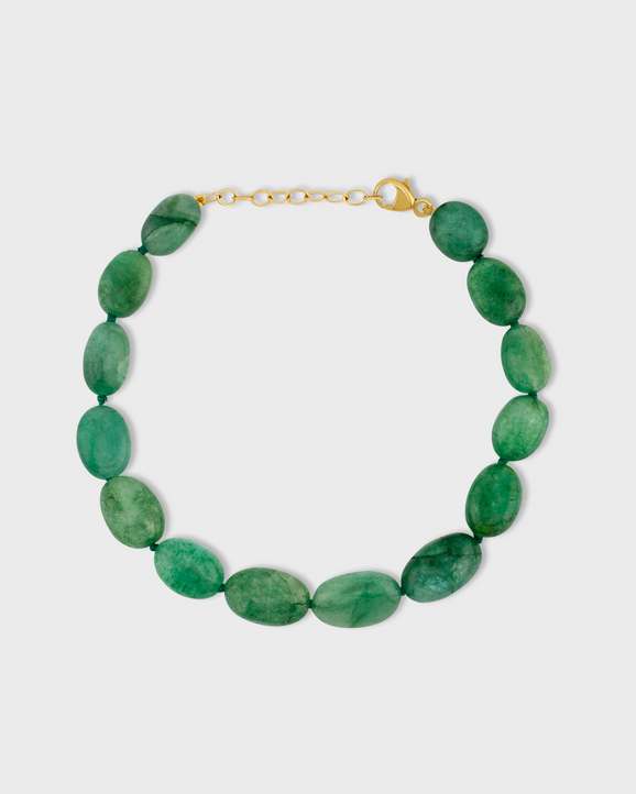 Men's Arizona Large Emerald Quartz Candy Bracelet
