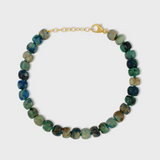 Men's Oracle Chrysocolla Crystal Bracelet