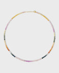 Men's Arizona Light Rainbow Sapphire Necklace