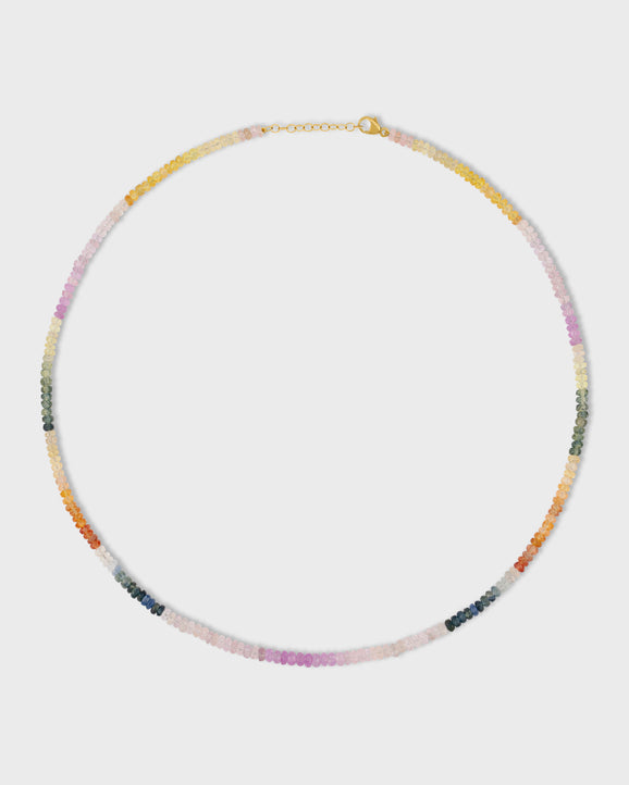 Men's Arizona Light Rainbow Sapphire Necklace