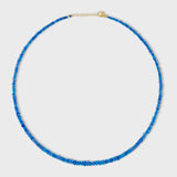 Soleil Mini Blue Opal Necklace