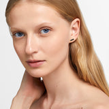 Onyx Inlay Bar Earrings