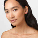 Turquoise Inlay Heart Earrings