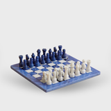 Lapis Lazuli Chess Set