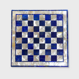 Lapis Lazuli Chess Set