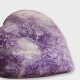 Lepidolite Heart